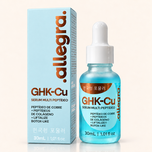 Sérum GHK-Cu Multi-peptídeos Allegra 30ml