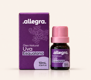 Óleo Facial Natural Uva e Esqualano Allegra 10ml