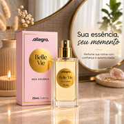 Deo Colônia Belle Vie Allegra 25ml, momento de autocuidado