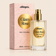 Deo Colônia Glam Rosé Allegra 25ml