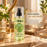 Body Splash Pistache Allegra, autocuidado