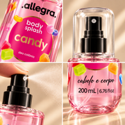 Body Splash Candy Allegra, detalhes