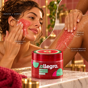 Esfoliante Melancia Allegra 250g, benefícios
