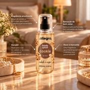 Body Splash Cookie Allegra, benefícios