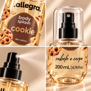 Body Splash Cookie Allegra, detalhes
